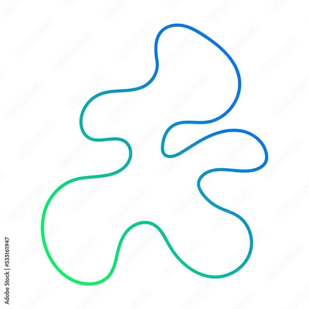 abstract minimalist blob shape decoration gradient abstract minimalist blob shape decoration gradient