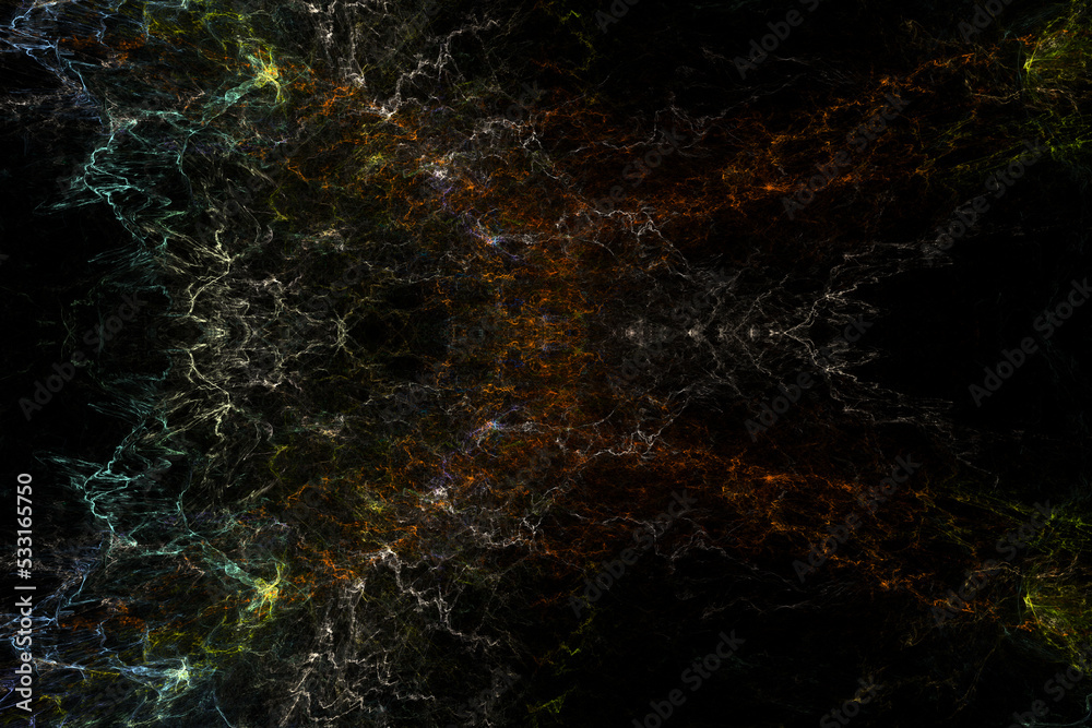 Naklejka premium Abstract background shape design template, futuristic background, art shape pattern, Multicolour wall background. colourful textured. Transparent lines and spots. Texture backdrop. Abstract background