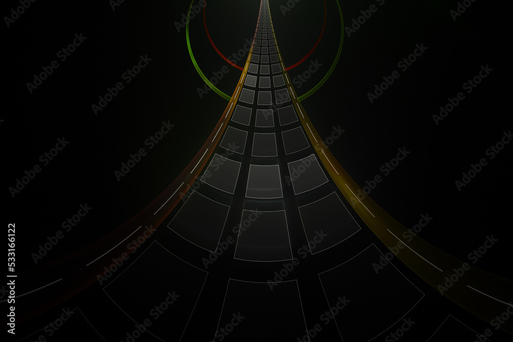 Obraz premium Abstract background shape design template, futuristic background, art shape pattern, Multicolour wall background. colourful textured. Transparent lines and spots. Texture backdrop. Abstract background