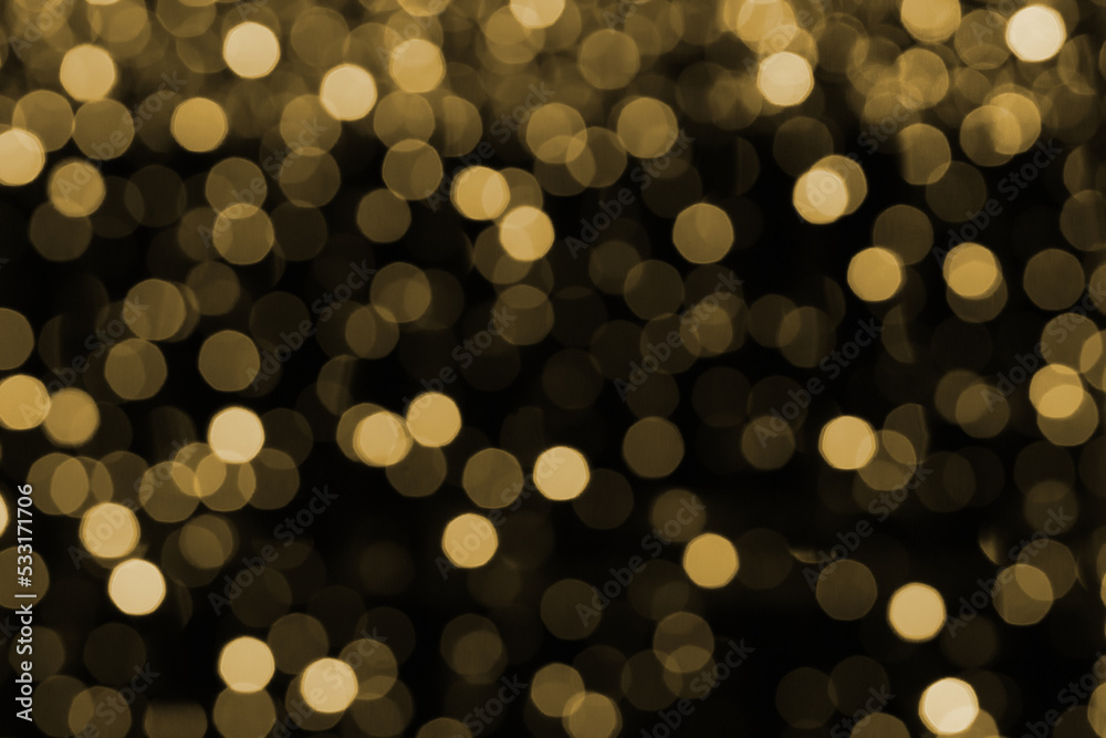 Abstract gold yellow bokeh lights background Abstract gold yellow bokeh lights background