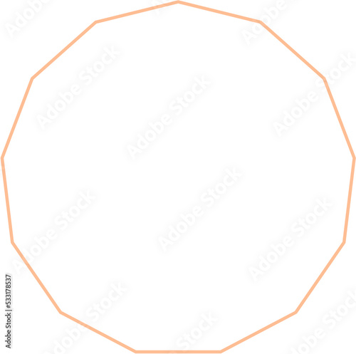 Circular Border Frames Isolated on White Background.  Trendy design element for border frame, logo, blackout tattoo, symbol, web, prints, posters, template, pattern and abstract background
