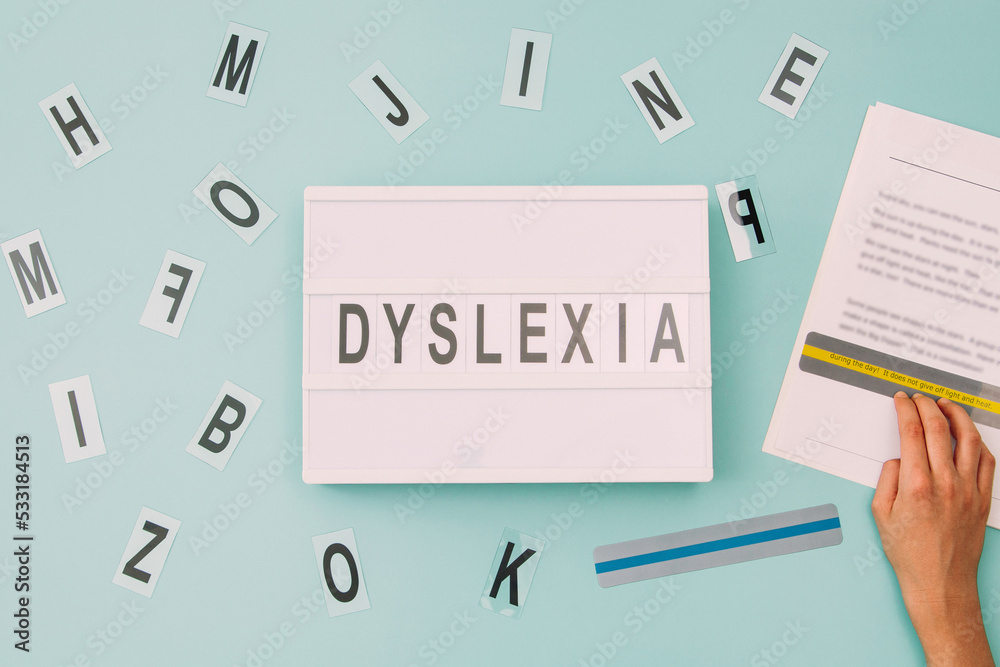 Dyslexia awareness, help children with reading, learning difficulties