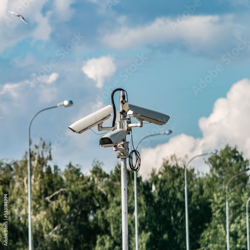 CCTV Cameras. Designed for visual control or automatic image analysis (automatic face recognition).