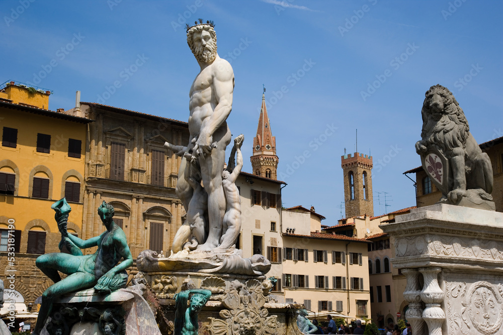Fontana di Nettuno, Florence, Italy