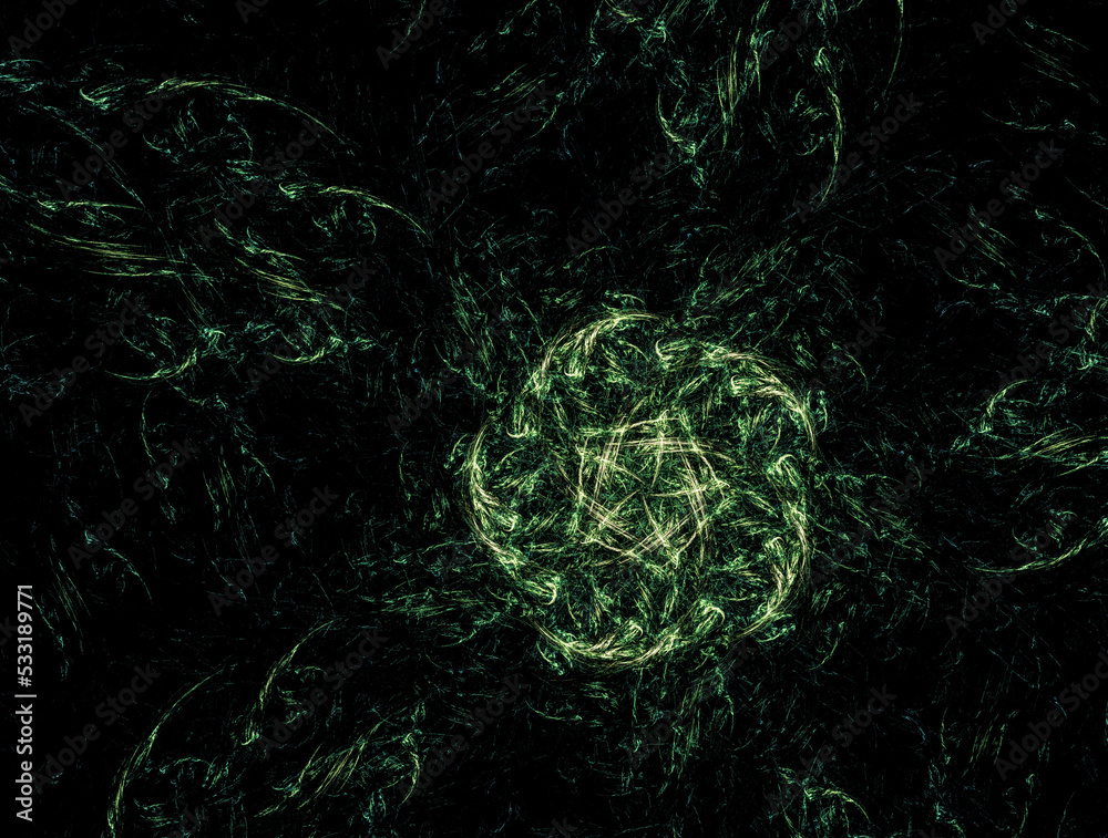 Obraz premium Imaginatory fractal abstract background Image