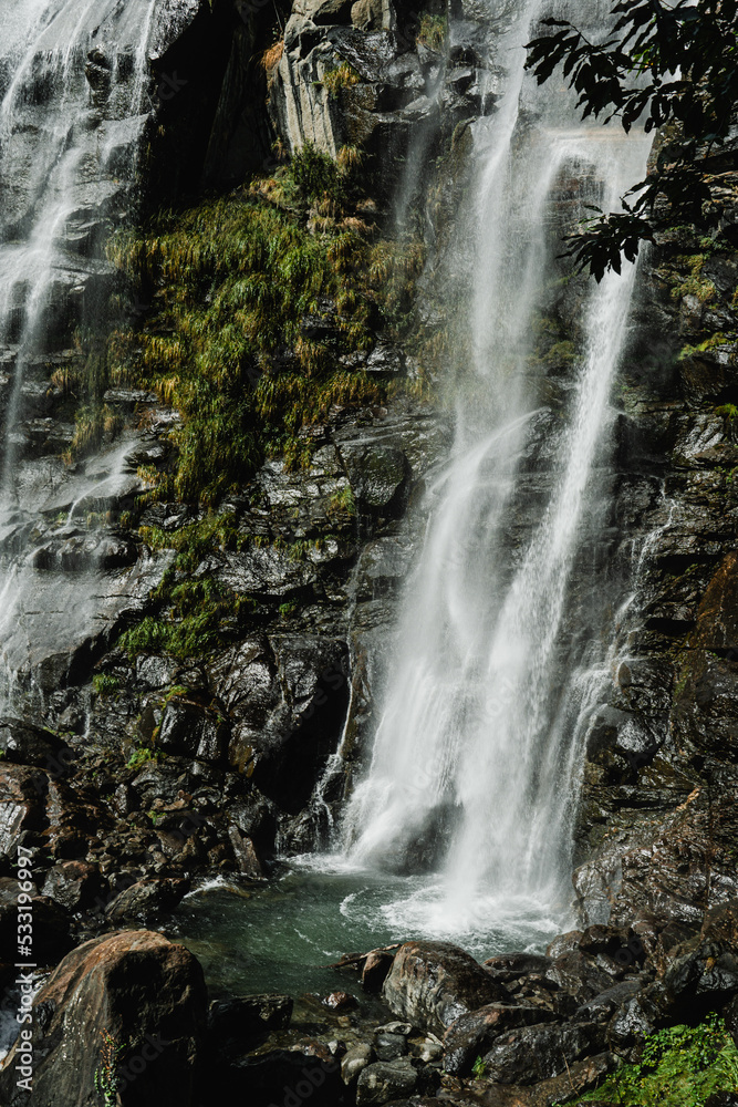 Obraz premium Acquafraggia Waterfalls