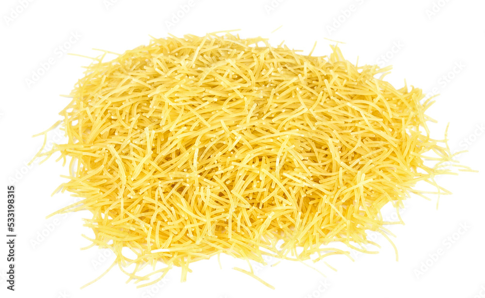 italian pasta (macaroni) isolated on white background italian pasta (macaroni) isolated on white background