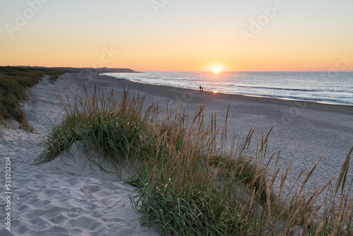 Thorup Beach at Sunset  Denmark
