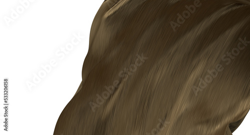 gold cloth texture. 3D rend...