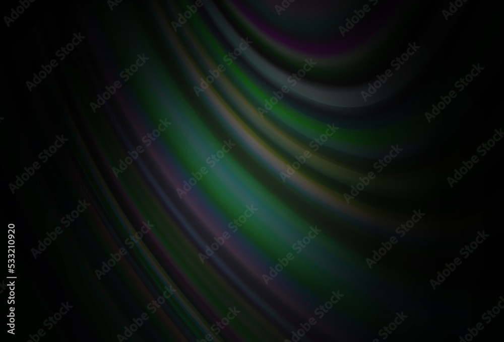 Dark Gray vector blurred shine abstract texture. Dark Gray vector blurred shine abstract texture.