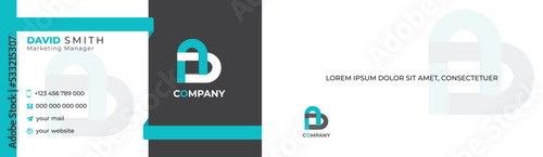 Corporate Minimalistic Business Card Design