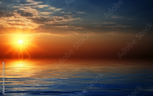Ocean Sunset © ikrou