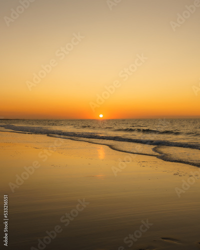 Sonnenuntergang am Strand