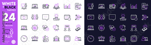 Cloud computing, Target and Engineering documentation line icons for website, printing. Collection of Stress, Difficult stress, Online statistics icons. Time management, Video conference. Vector