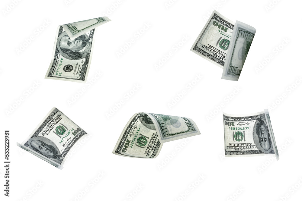Dollar sign. American money. Cash background, us bill. Money falling. Dollar sign. American money. Cash background, us bill. Money falling.