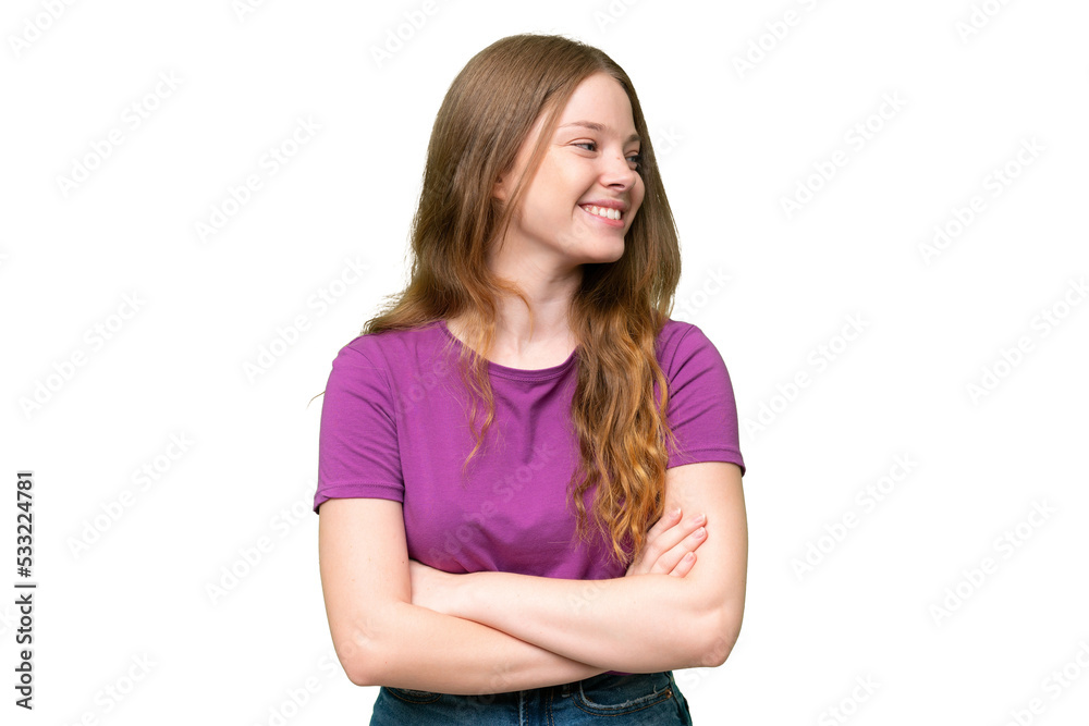 Young pretty woman over isolated background happy and smiling Young pretty woman over isolated background happy and smiling