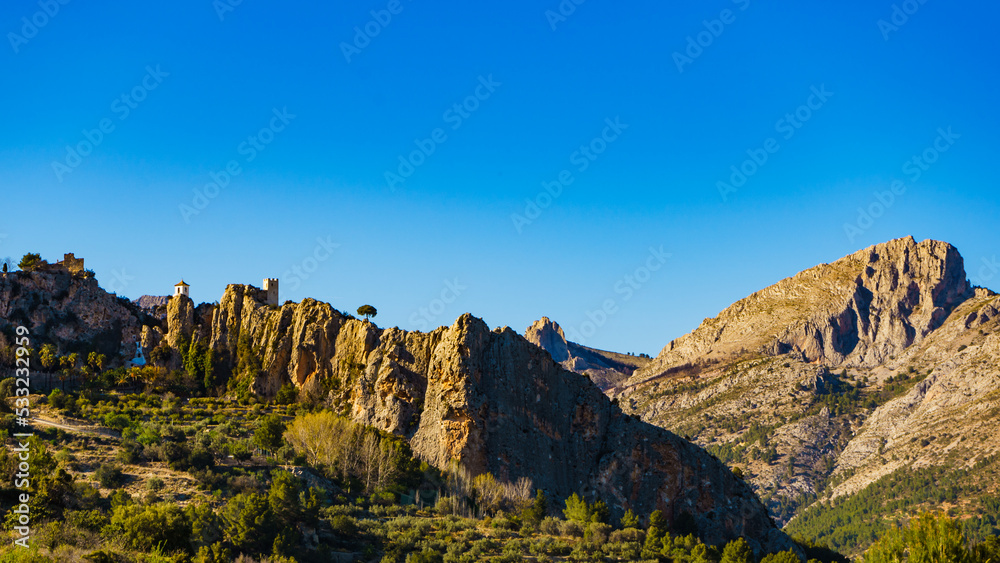 Obraz premium Rocky mountains landscape, Spain