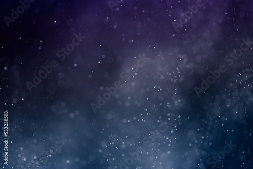 Dark blue -purple bokeh glitter background Ideal as wallpaper, banner, Christmas them, brochure etc.,