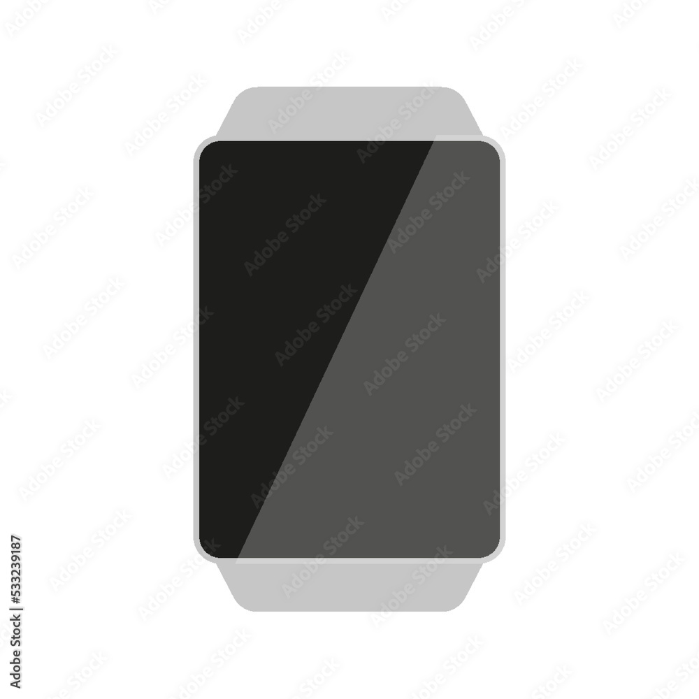 Smart watch fitness tracker mockup silver black flat. Modern techno accessory tracking day nighttime active sport time management wristwatch black touchscreen blank fill app ad concept bracelet layout Smart watch fitness tracker mockup silver black flat. Modern techno accessory tracking day nighttime active sport time management wristwatch black touchscreen blank fill app ad concept bracelet layout