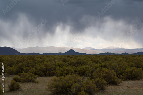 inicio de tormenta, lluvia jujuy argentina