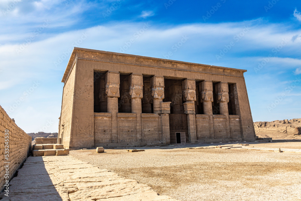 Dendera temple in Luxor, Egypt