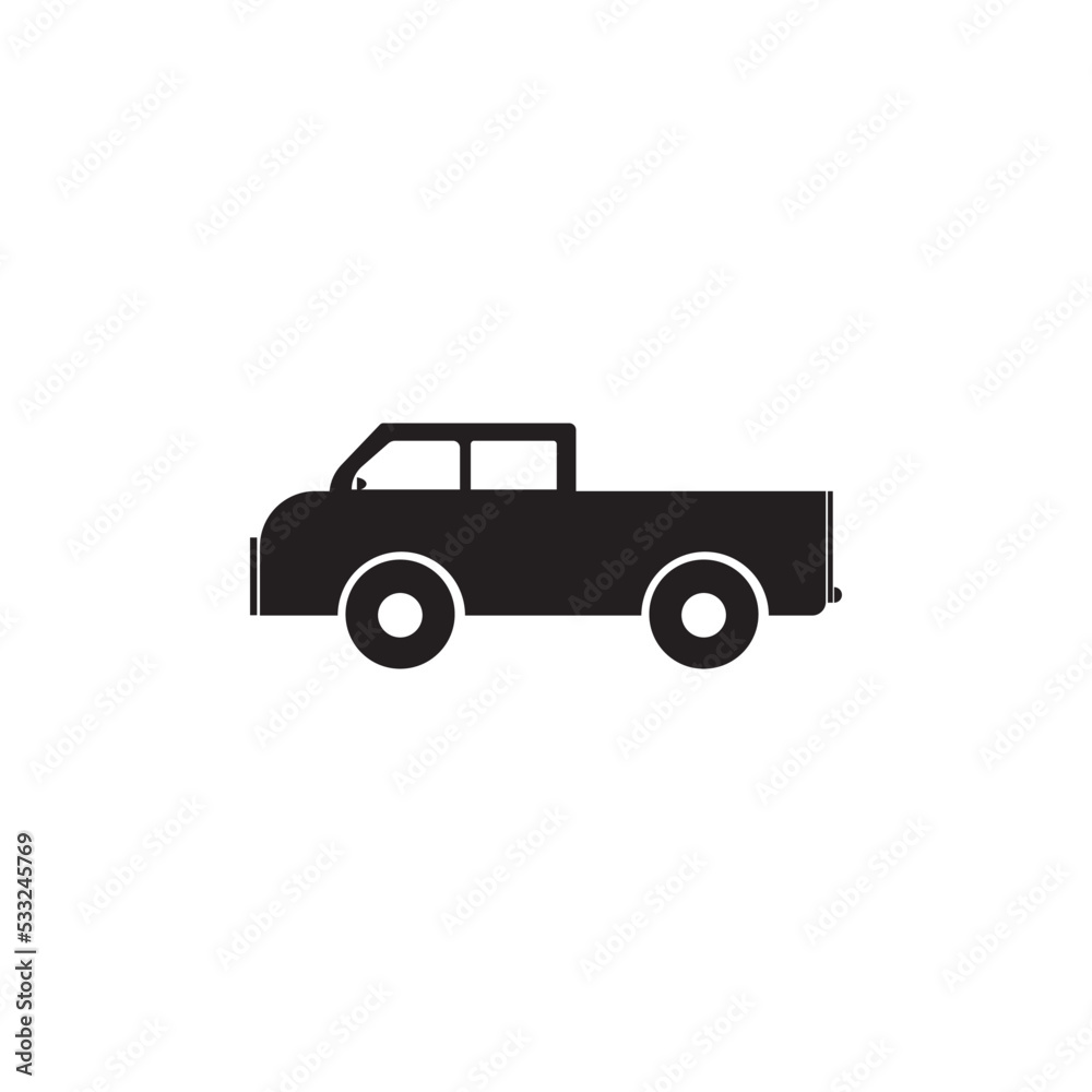 PIC UP CAR ICON PIC UP CAR ICON