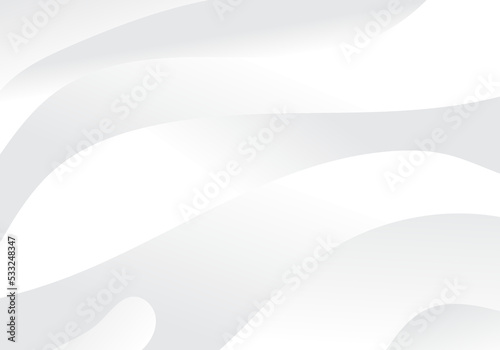 White Wive Background Abstract with Modern Design Gray Copy Space for Text or Message