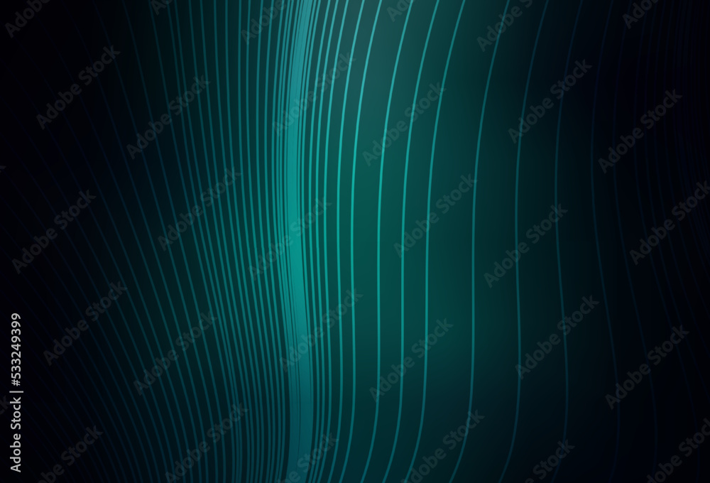 Dark Green vector template with repeated sticks. Dark Green vector template with repeated sticks.