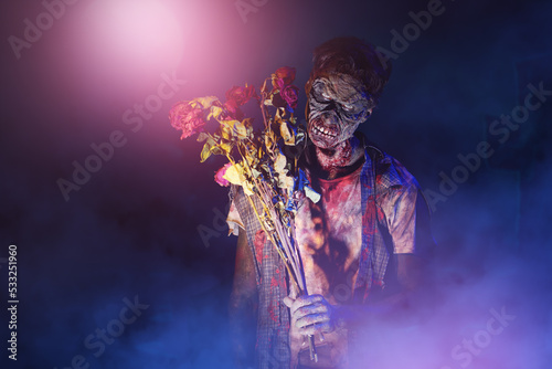 in love with zombie photo