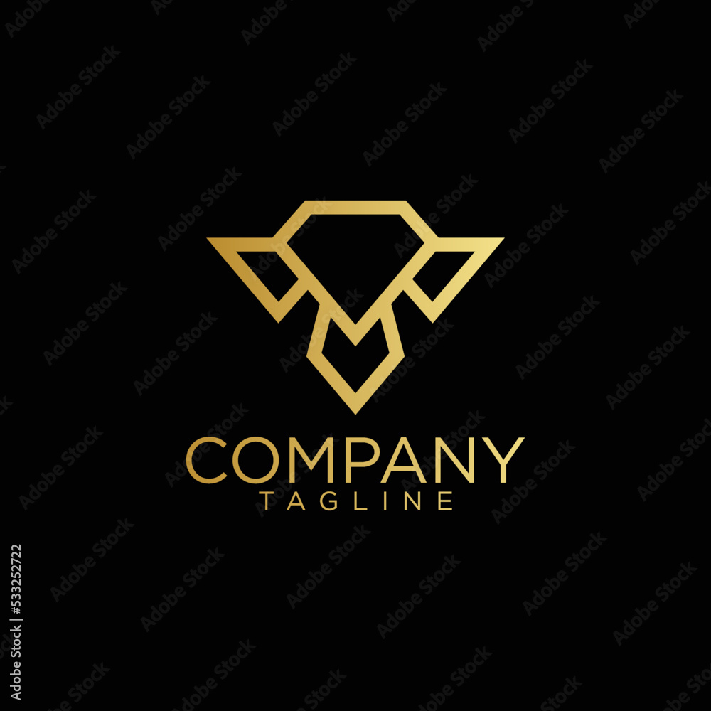 t diamond logo design and premium vector templates