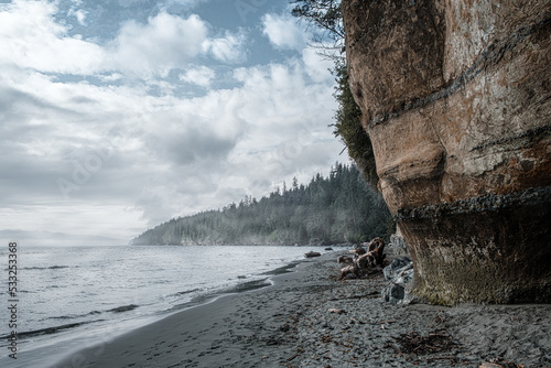 Mystic beach on Vancouver island.