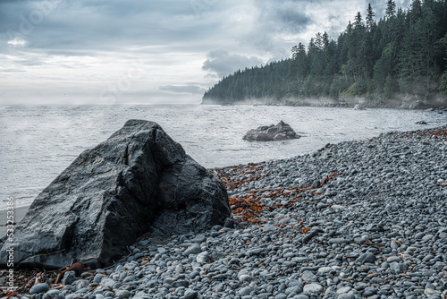 Mystic beach on Vancouver island.