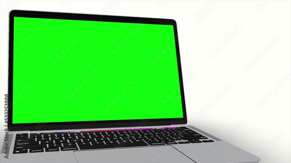 3d laptop model moving with a green laptop lcd screen and a white background screen, you can use it for your stock footage, delete the green laptop lcd screen using the software you use
3d laptop model moving with a green laptop lcd screen and a white background screen, you can use it for your stock footage, delete the green laptop lcd screen using the software you use