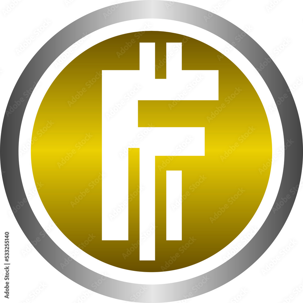 Bitcoin letters with gold and silver color concept. Will be more great on black background. Bitcoin letters with gold and silver color concept. Will be more great on black background.