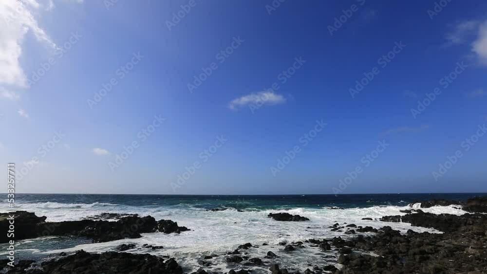 More beautiful waves of the beautiful emerald sea More beautiful waves of the beautiful emerald sea