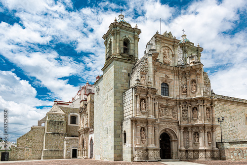 Photography Our Lady of the Loneliness church in Oaxaca, Mexico