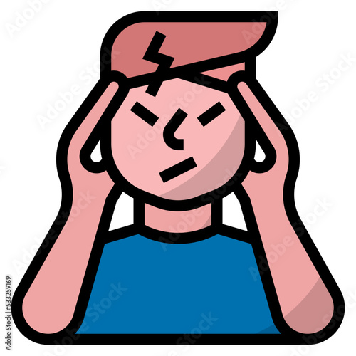 headache icon