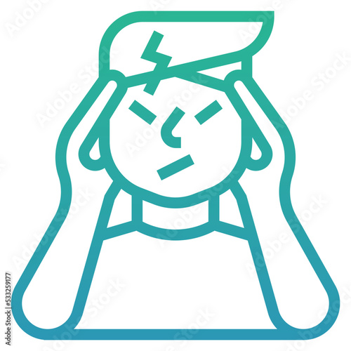 headache icon