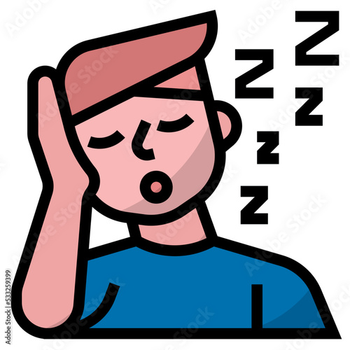 tiredness icon