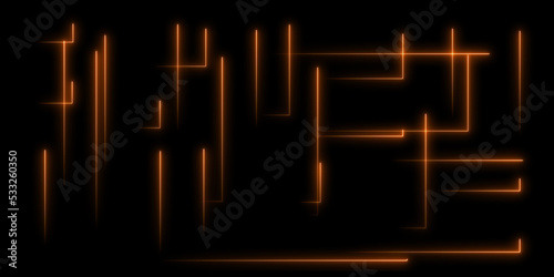 Abstract neon glow light background