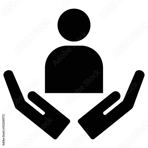 Health care and Medical. Health Insurance vector icon illustration