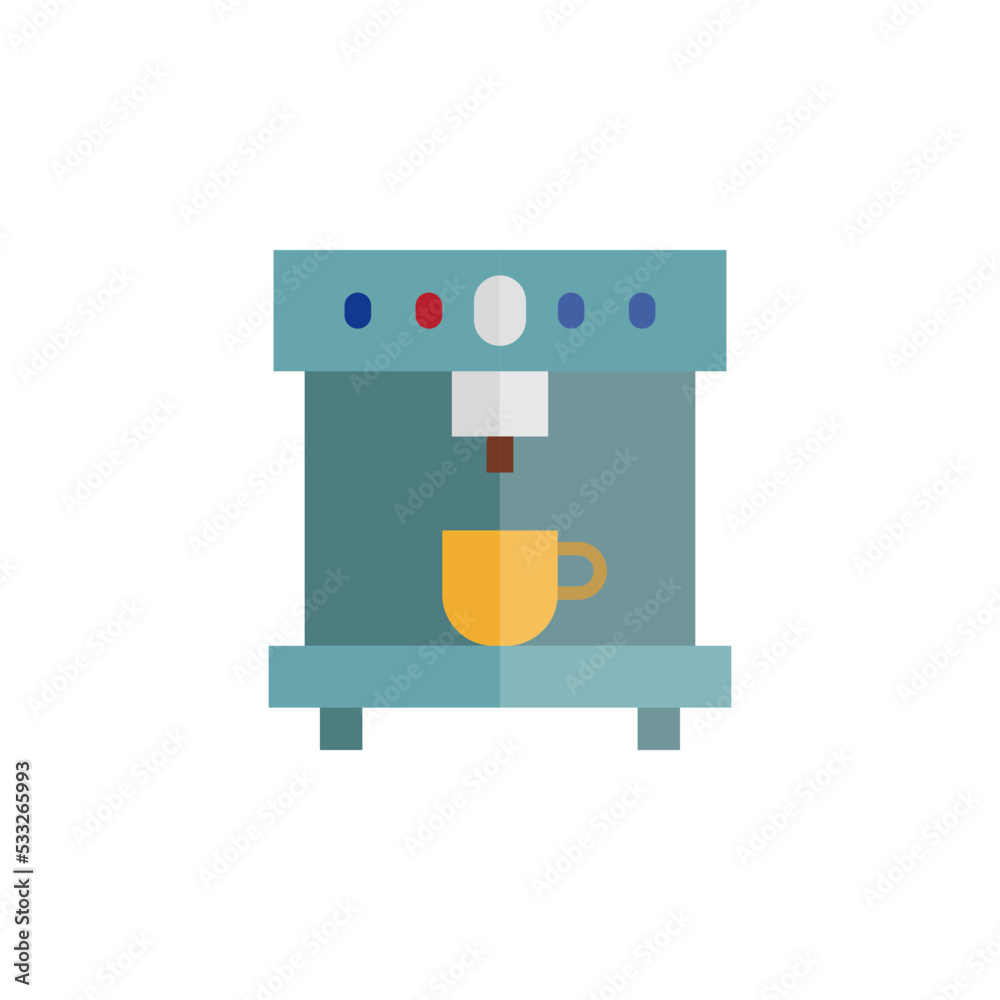 espresso machine vector for website symbol icon presentation