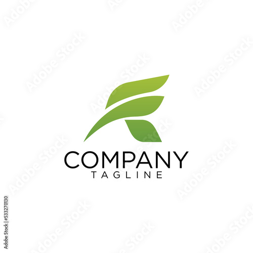r logo design and premium vector templates