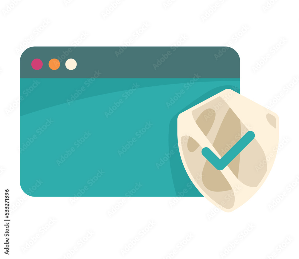 secure webpage glassmorphism style
