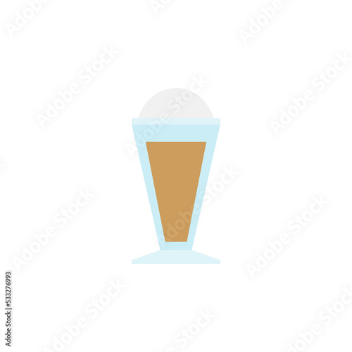 iced coffee vector for website symbol icon presentation