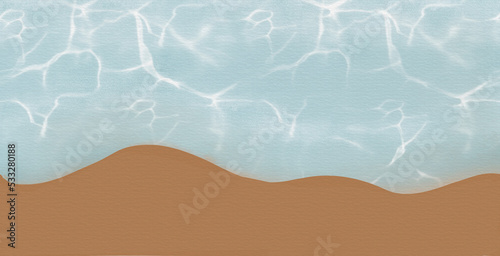 Summer beach background