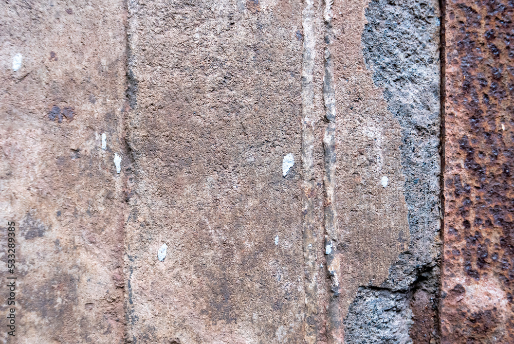 Détail de mur de béton Détail de mur de béton