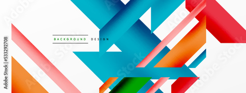 Dynamic lines background. Wallpaper for concept of AI technology, blockchain, communication, 5G, science, business and technology
