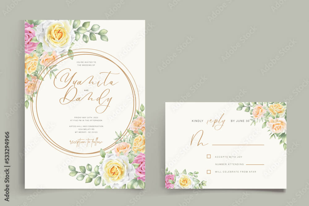 yellow rose border and frame background design card yellow rose border and frame background design card