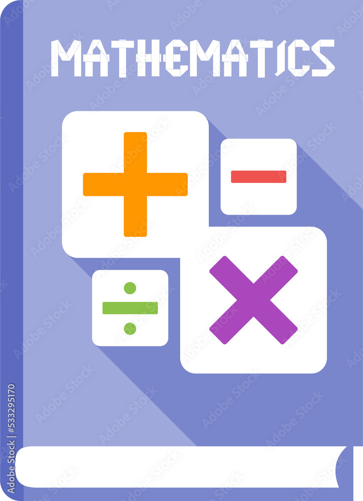Mathematics Book Icon Mathematics Book Icon